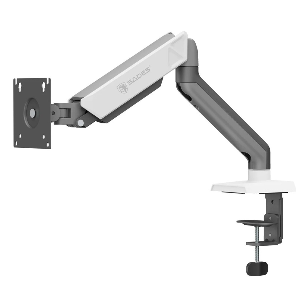 Sades Viper SA-MA01 Single Monitor Mount Arm White Sades Viper SA-MA01 Single Monitor Mount Arm White